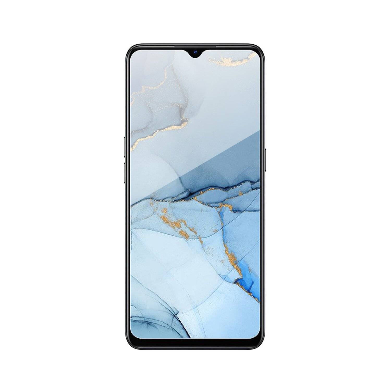 cofi1453 3X Schutz Schutz Glas 9H Tempered Glass Display Schutz Folie Display Glas Screen Protector kompatibel mit Oppo Reno 3