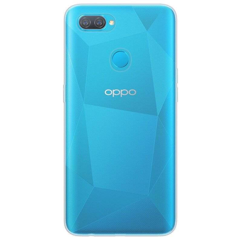 cofi1453® Silikon Hülle Basic kompatibel mit Oppo A12 Case TPU Soft Handy Cover Schutz Transparent