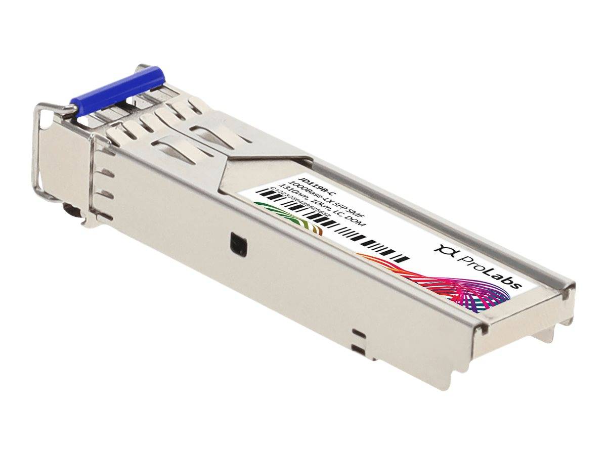 Ein metallisches Gerät mit der Bezeichnung „ProLabs SFP-10G-LR-C