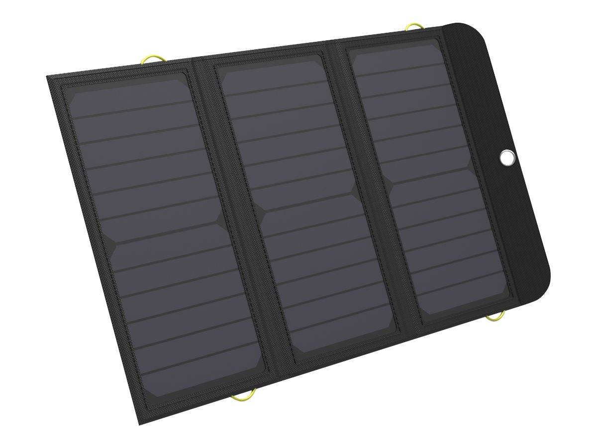 Sandberg Solar Charger - Solar-Powerbank - Li-Pol - 10000 mAh - 21 Watt - 3 A (2 x USB, 24 pin USB-C)