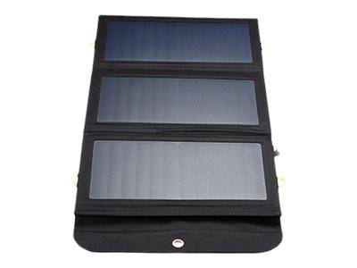 Sandberg Solar Charger - Solar-Powerbank - Li-Pol - 10000 mAh - 21 Watt - 3 A (2 x USB, 24 pin USB-C)