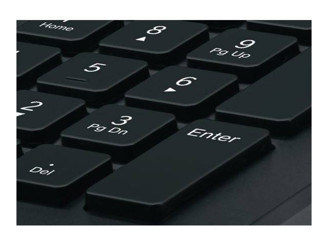 Logitech Corded K280e - Tastatur - USB - USA