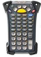 Robustes tragbares Gerät mit Tastatur mit vielen numerischen und Funktionstasten, wahrscheinlich eine Fernbedienung oder ein Industrieregler.