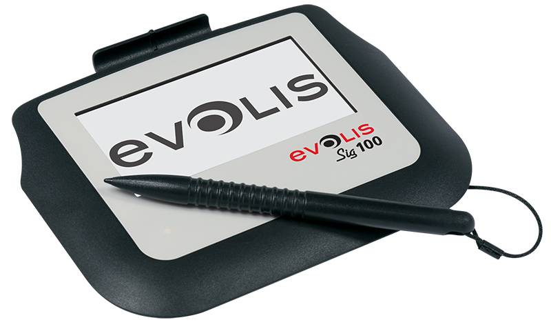 Evolis Signature 100 - Unterschriften-Terminal mit LCD Anzeige