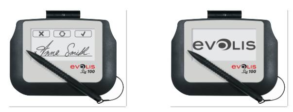 Evolis Signature 100 - Unterschriften-Terminal mit LCD Anzeige