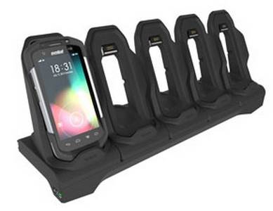 Zebra Five-Slot Ethernet ShareCradle - Docking Cradle (Anschlußstand)