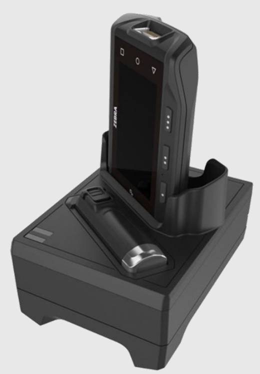 Zebra Single Slot Cradle w/Spare Battery Charger - Docking Cradle (Anschlußstand)