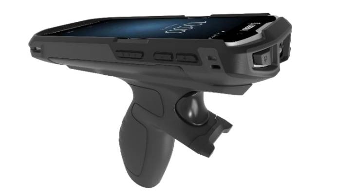 Zebra - Abzugsgriff zum Anklemmen und robuster Deckel für Barcodescanner