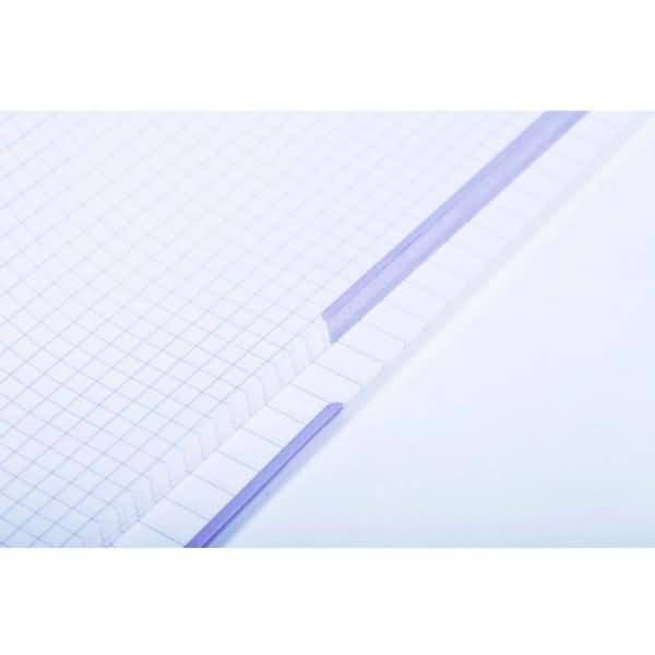 Collegeblock Duobook A4+ 80 Blatt 90g/qm kariert/liniert blau/rot