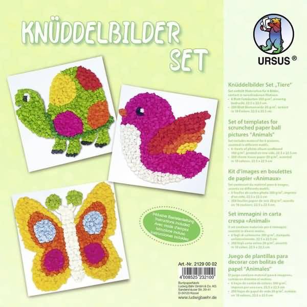 Knüddelbilder-Set 'Tiere'