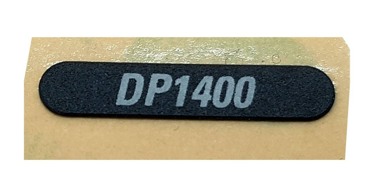 Typenschild DP1400 vorne klein 33012039019