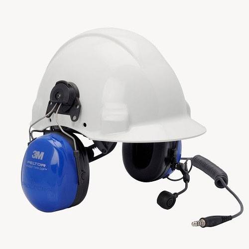 Peltor ATEX Twin Cup Headset mit Schwanenhalsmikrofon für Helmbefestigung PMLN6333A