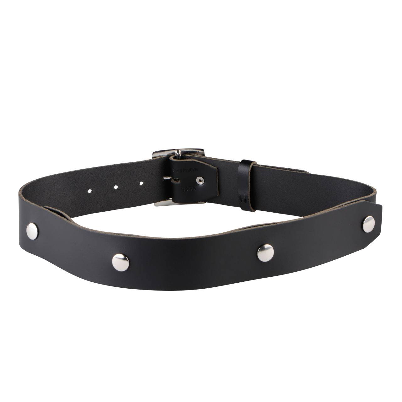 schwarzer Ledergürtel 1.75 inch 4200865599
