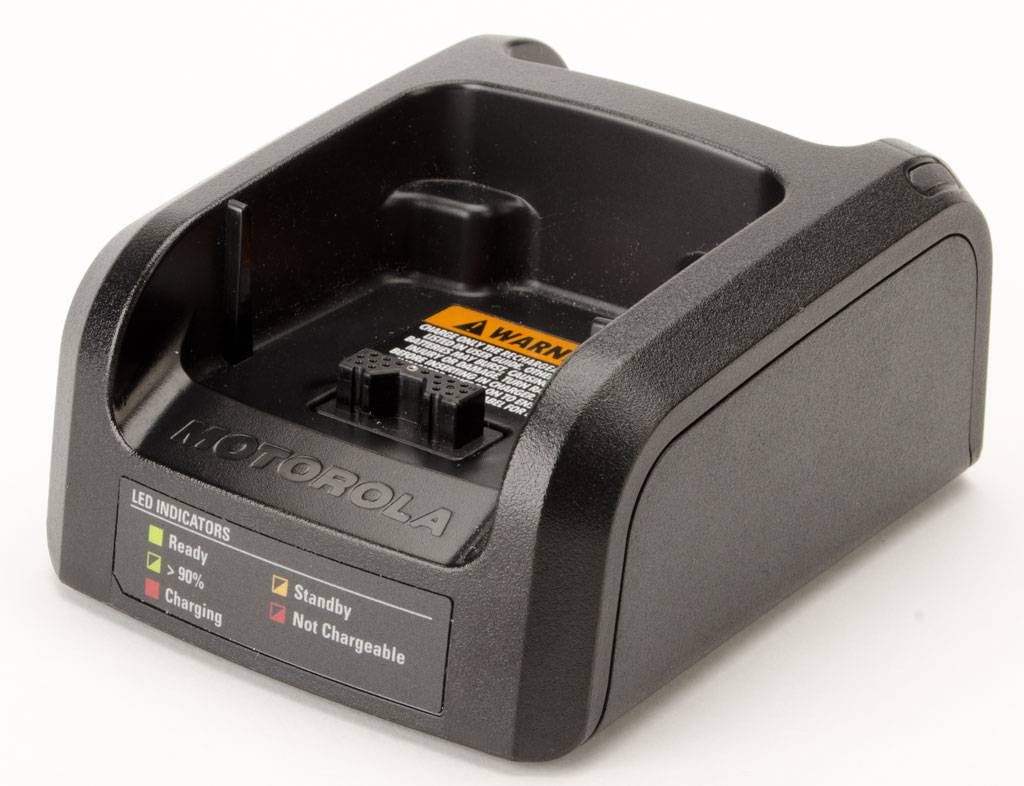 Motorola Dual Tischladestation Funkgerät und Akku nacheinander mit EU Netzteil NNTN8245A