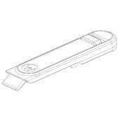 Staubschutzabdeckung für seitlichen Zubehöranschluss PMHN4178A