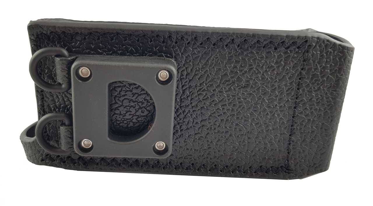 Feste Ledertasche mit 3 Zoll drehbarer Gürtelschlaufe Funkgeräte mit Display PMLN5840A
