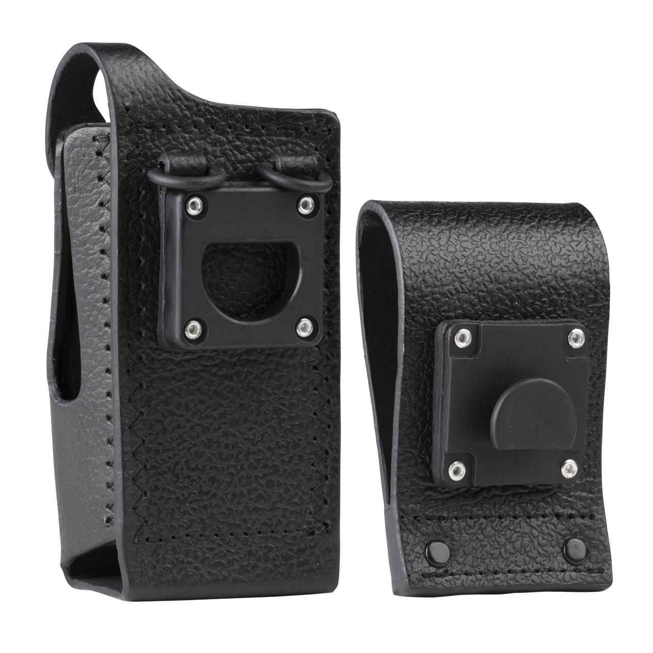 Motorola Feste Ledertasche mit 3 Zoll drehbarer Gürtelschlaufe Funkgeräte mit Display PMLN5865A