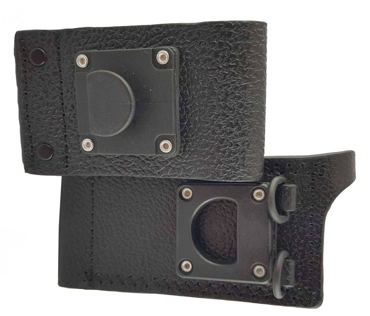 Motorola Feste Ledertasche mit 3 Zoll drehbarer Gürtelschlaufe Funkgeräte ohne Display PMLN5866A