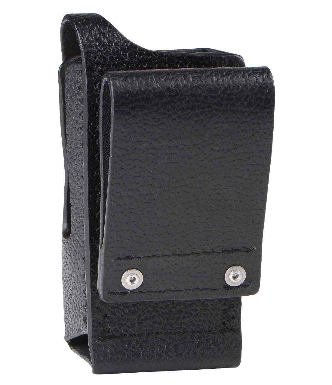 Motorola Feste Ledertasche mit 2.5 Zoll drehbarer Gürtelschlaufe Funkgeräte mit Display PMLN5867A
