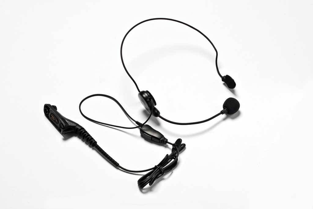 Headset mit Kopfbügel und Stabmikrofon und PTT Taste MAGONE PMLN5979A