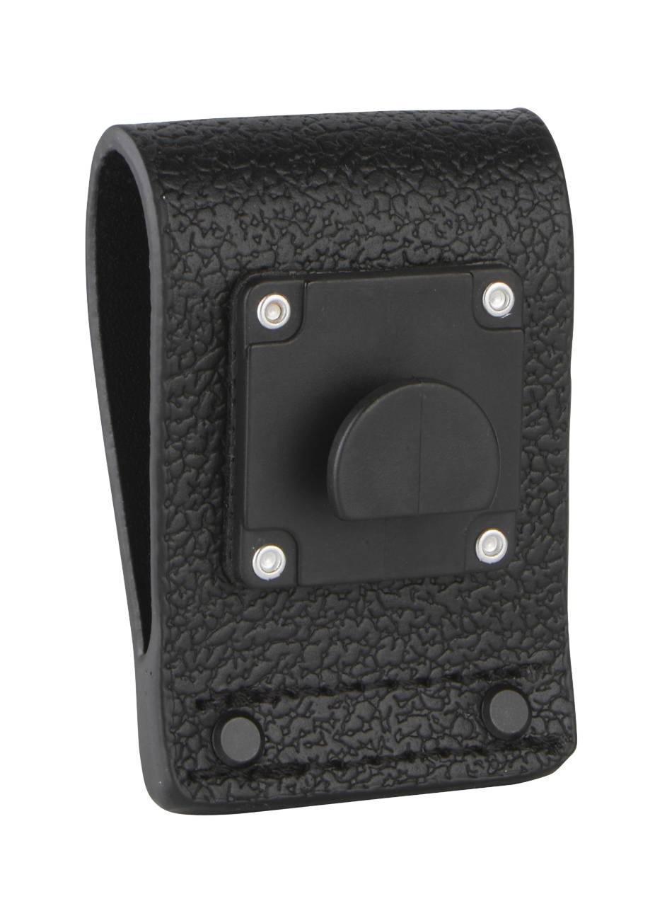 Motorola Weiche Ledertasche mit 2.5 Zoll breiter und drehbarer Gürtelschlaufe für Funkgeräte mit Display PMLN6099A