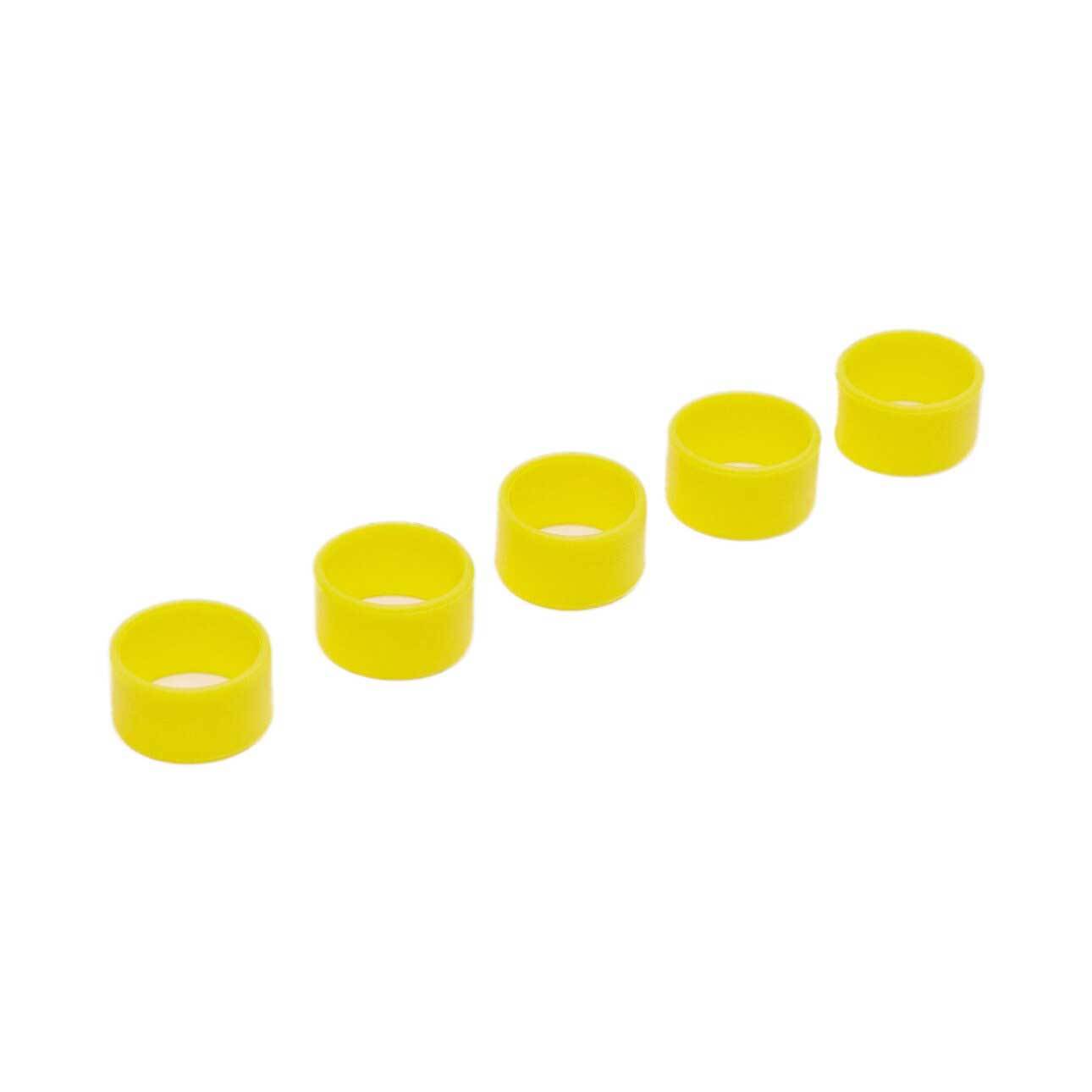 Motorola 5 Farbringe für Antennen Neon-Gelb PMLN6288A
