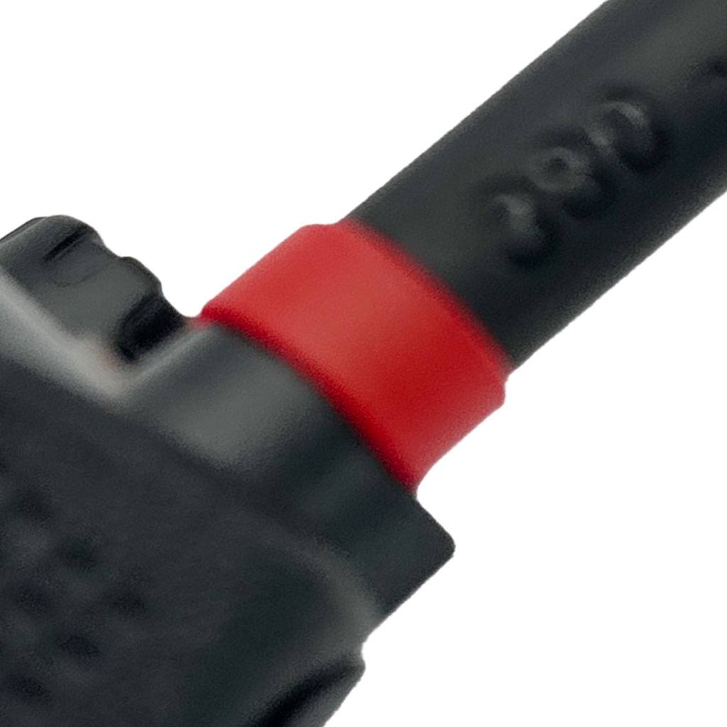 Motorola 5 Farbringe für Antennen Neon-Rot PMLN6289A