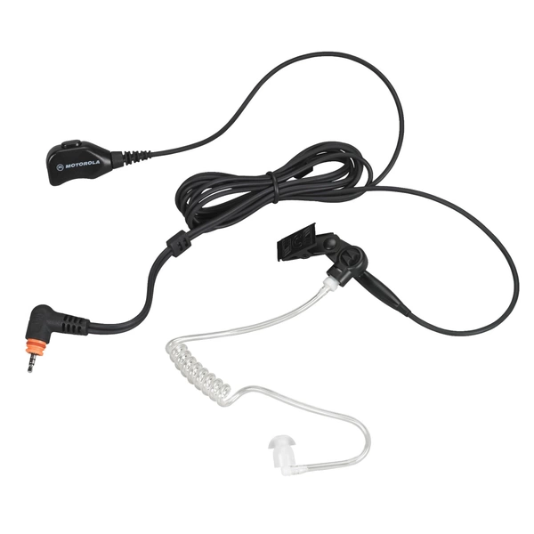 Motorola Ohrhörer mit Schallschlauch für verdeckte Trageweise, 2 Kabel Black PMLN7157A Motorola Ohrhörer mit Schallschlauch für verdeckte Trageweise, 2 Kabel Black PMLN7157A