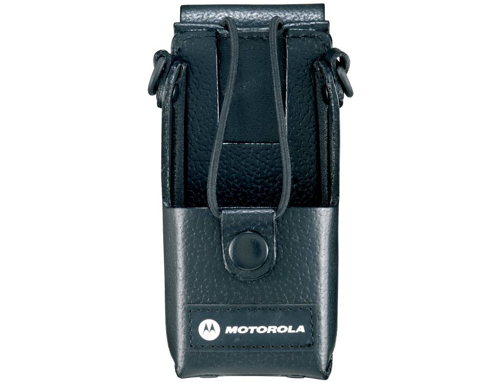 Motorola Ledertragetasche mit 7.6 cm drehbarer Gürtelschlaufe CP040 DP1400 RLN5385B