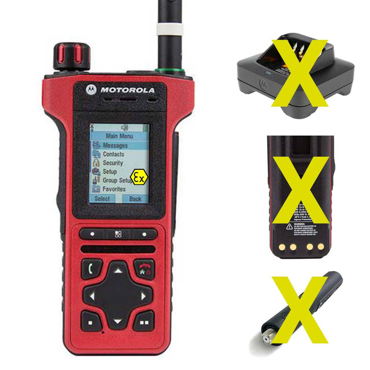 Motorola MTP8500Ex TETRA Industrie Handfunkgerät ATEX - ohne Zubehör MDH16PCF6TZ5AN