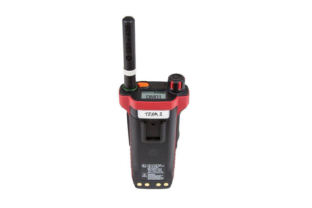 Motorola MTP8500Ex TETRA Industrie Handfunkgerät ATEX - Antenne Akku Ladegerät MDH16PCF6TZ5AN