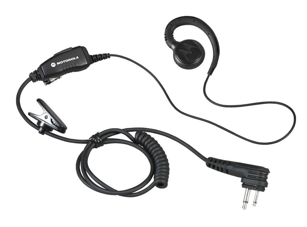 Motorola drehbarer Ohrbügel mit PTT und Mikrofon für XT420 XT460 CLR446 HKLN4604A