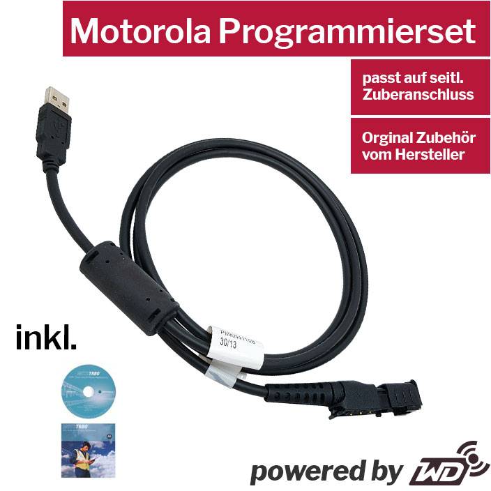 Programmierset für Motorola DP2400 DP2600 DP3441 DP3661 DP2400e DP2600e DP3441e DP3661e