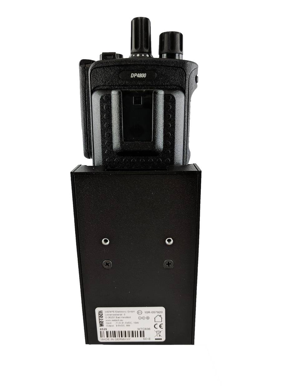 WTC636 KFZ Schnelladegerät Halterung für Anschluss an 10V 24V