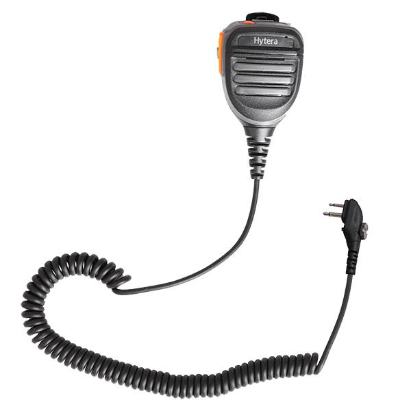 HYTERA Abgesetztes Lautsprechermikrofon mit Notfalltaste, 2,5 mm Audiobuchse IP54 SM26M1 580002033014