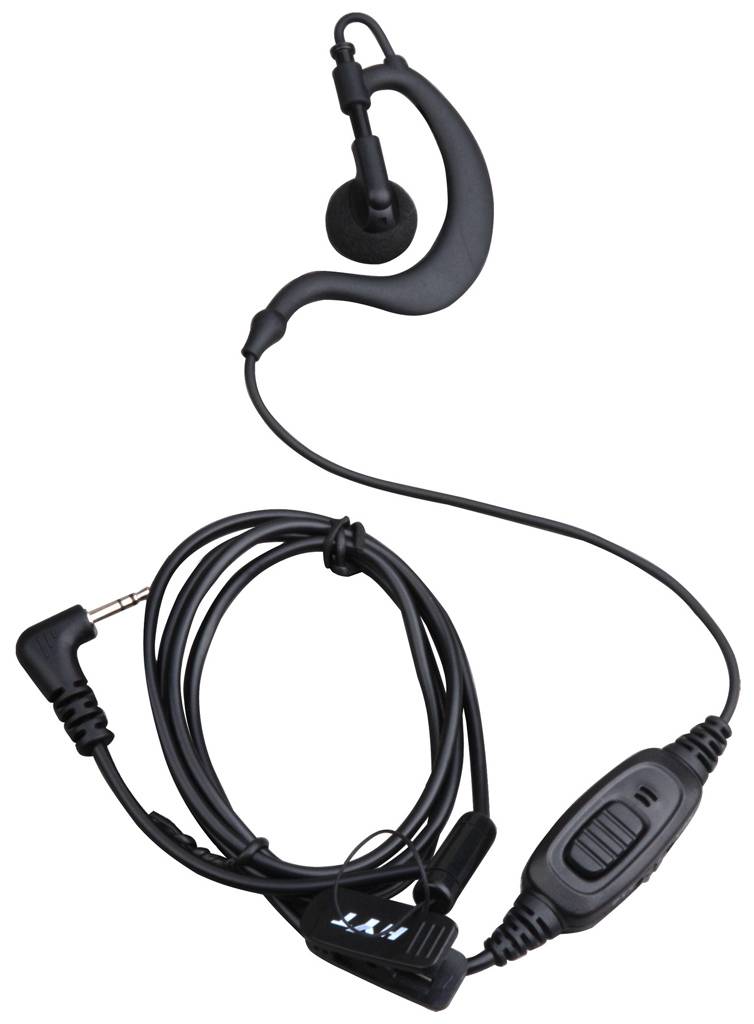 HYTERA Ohrstecker mit Ohrhörer und integriertem Mikrofon, separate PTT-Taste EHS12-A 580003012013