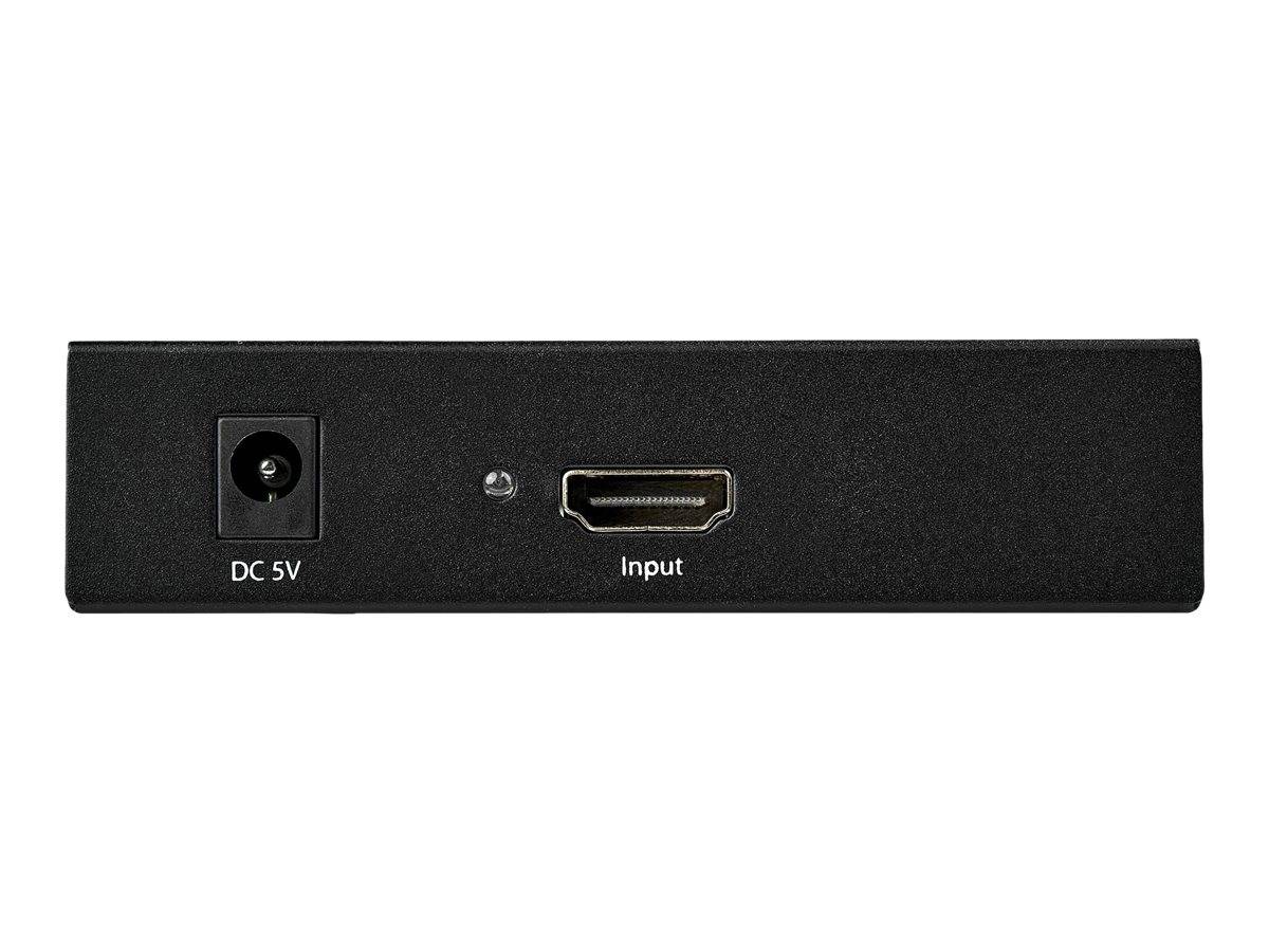 StarTech.com HDMI auf Cinch Wandler mit Audio - RCA - Composite-Video-Adapter - NTSC / PAL - 1080p (HD2VID2)