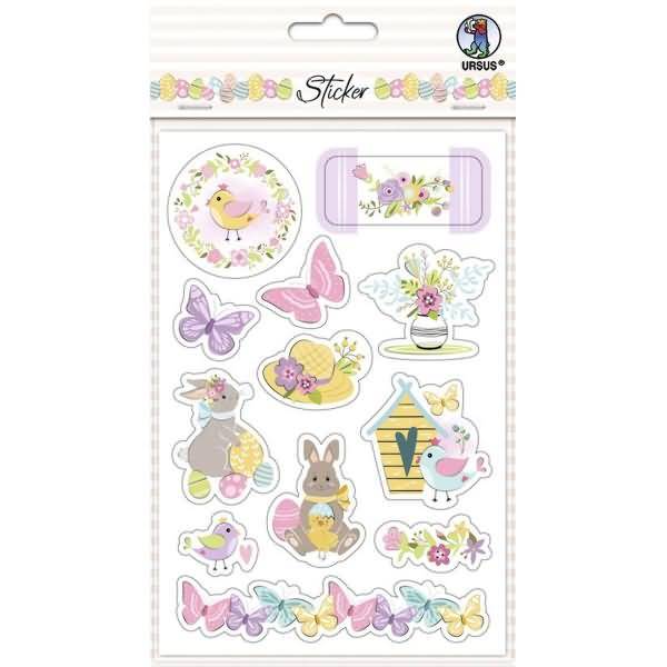 Sticker 'Süßes Osterfest VE=56 Stück
