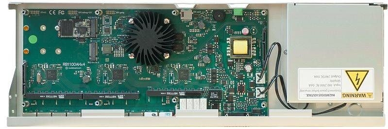 MikroTik RouterBOARD RB1100AHx4 - Router - 13-Port-Switch