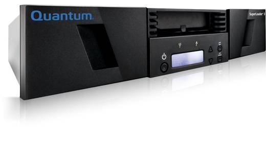 Quantum SuperLoader 3, 192000 GB, 480000 GB, Serial Attached SCSI (SAS), LTO-8HH, 400 TB, 2,5:1