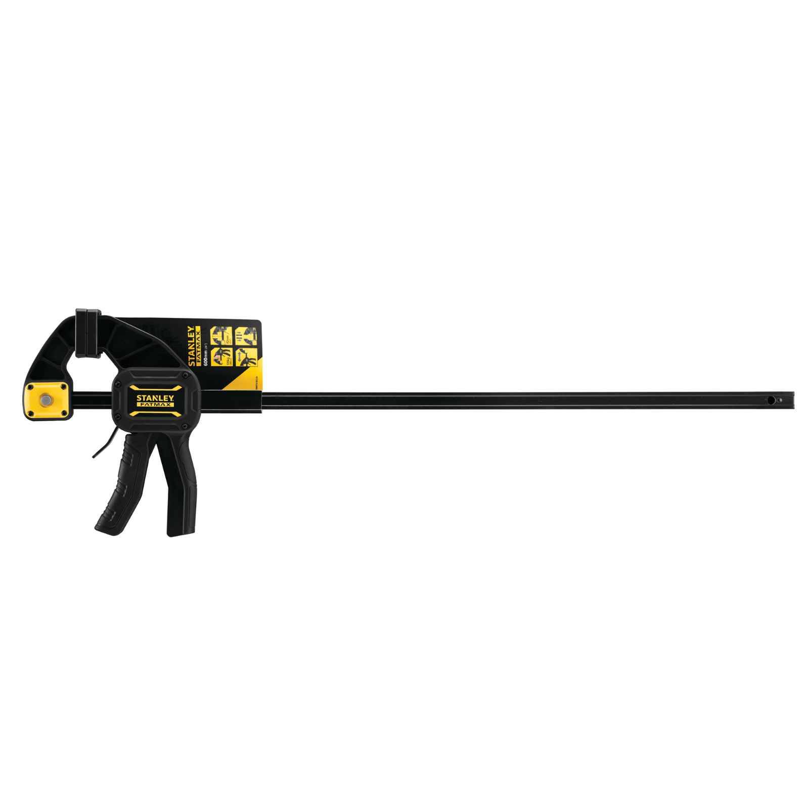 Stanley FATMAX Einhandzwingen L 300mm, Schraubzwinge, Fiberglas, Nylon, Stahl, 60 cm
