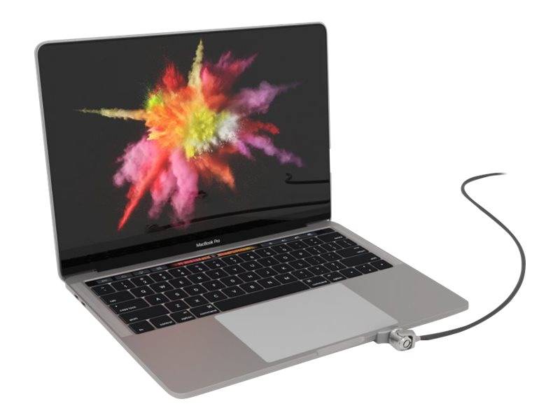 Compulocks Ledge Lock Adaptor for MacBook Pro 13"" M1 & M2 with Keyed Cable Lock - Sicherheitsschlossadapter - mit
