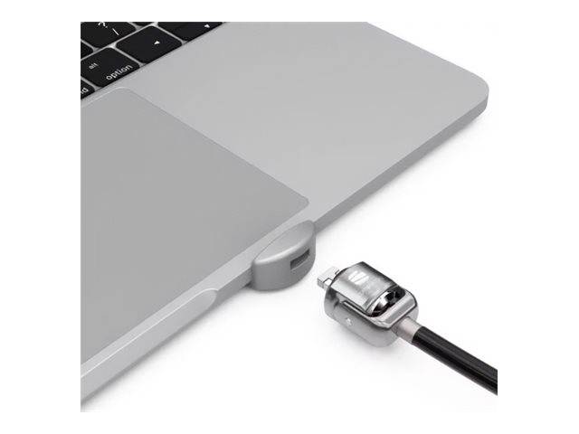 Compulocks Ledge Lock Adaptor for MacBook Pro 13"" M1 & M2 with Keyed Cable Lock - Sicherheitsschlossadapter - mit Kabels