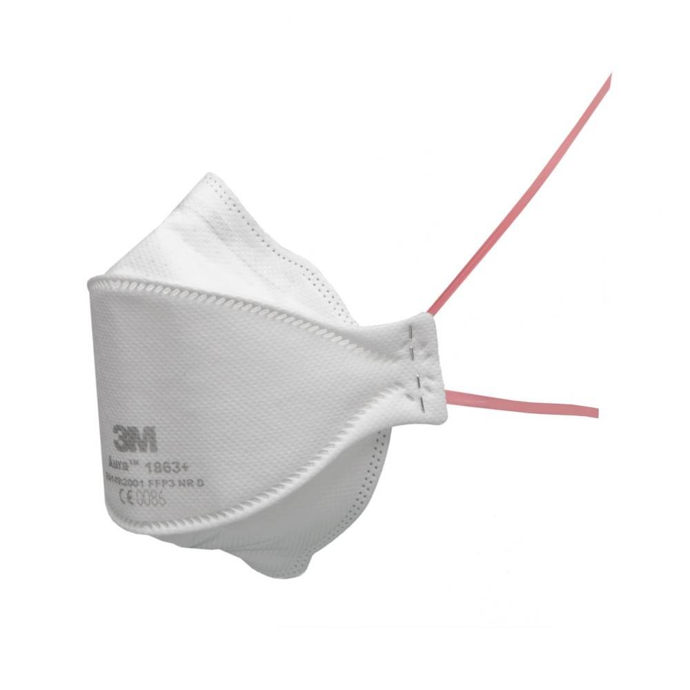 3M Deutschland Aura Atemschutzmaske FFP3 M1883+ (VE8)
