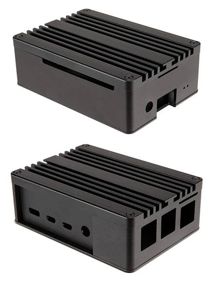 Akasa Pi-4 Pro Raspberry Pi 4 Gehäuse (A-RA08-M2B)