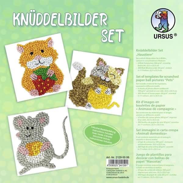Knüddelbilder-Set 'Haustiere'