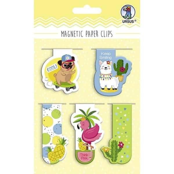 Magnetic Paper Clips 'Funky'