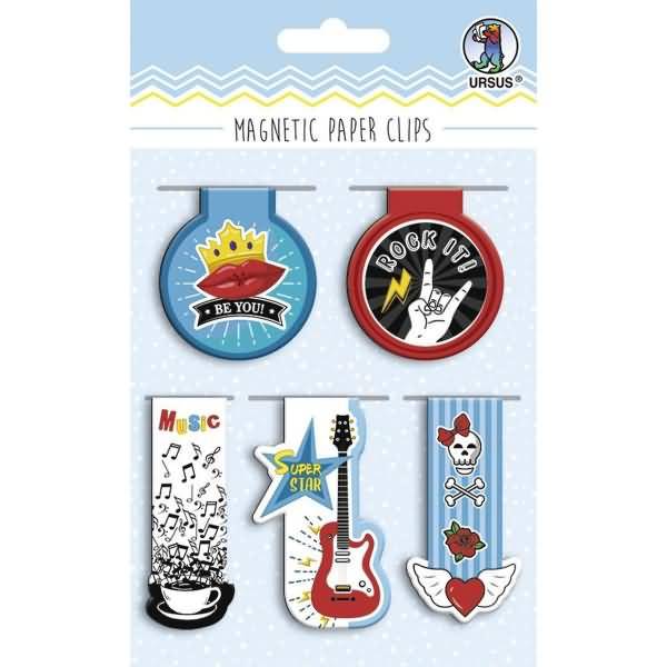 Magnetic Paper Clips 'Rockstar'