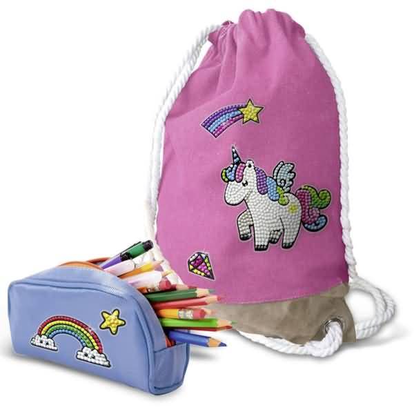 Diamond Painting Sticker 'Unicorn'