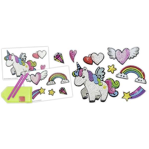 Diamond Painting Sticker 'Unicorn'